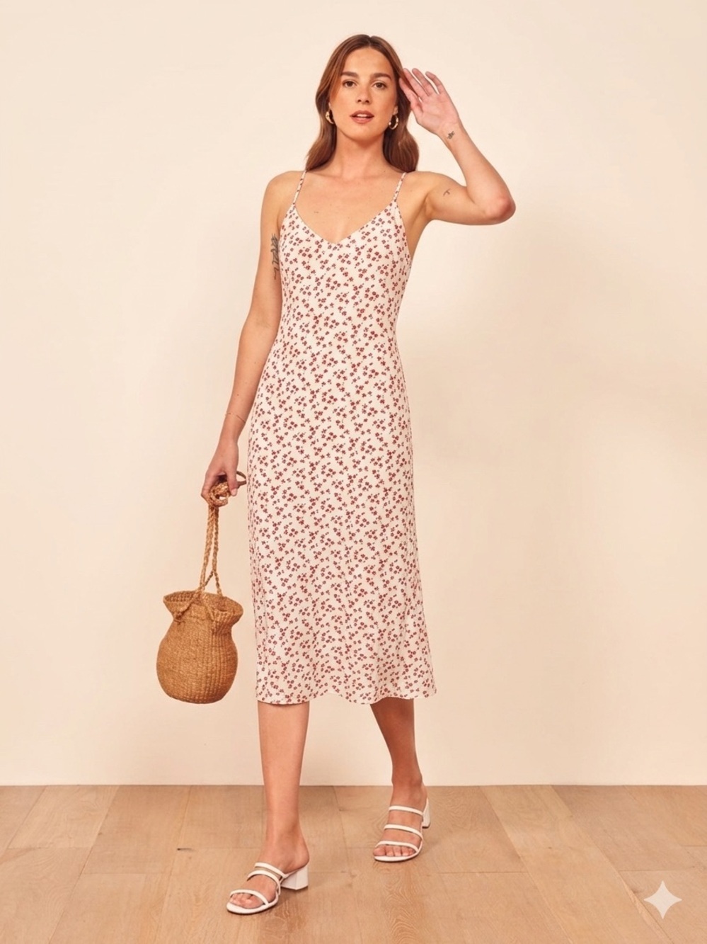 Reformation Midi Slip Dress Size 12
